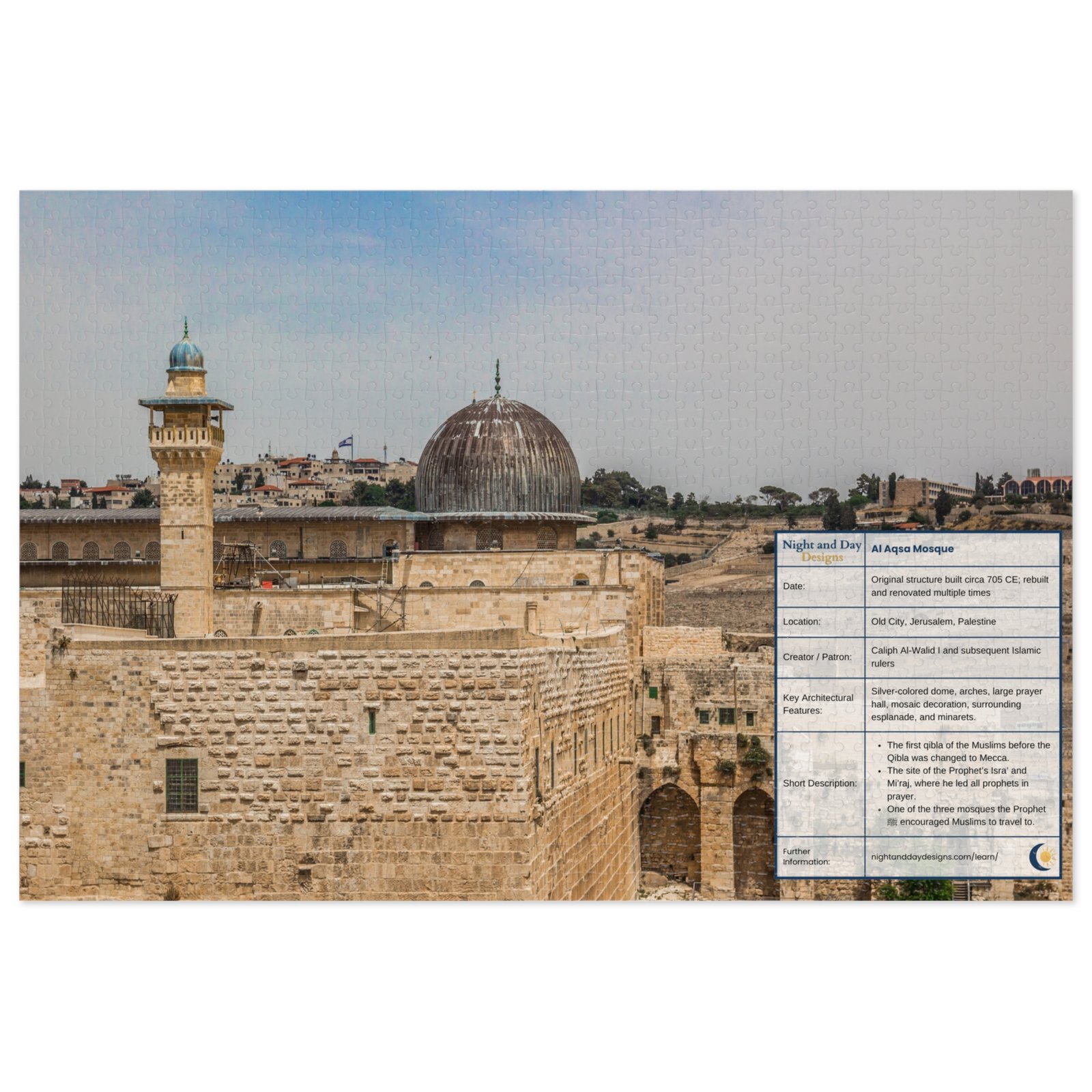 Masjid al-Aqsa Jigsaw Puzzle – Islamic Jerusalem Puzzle