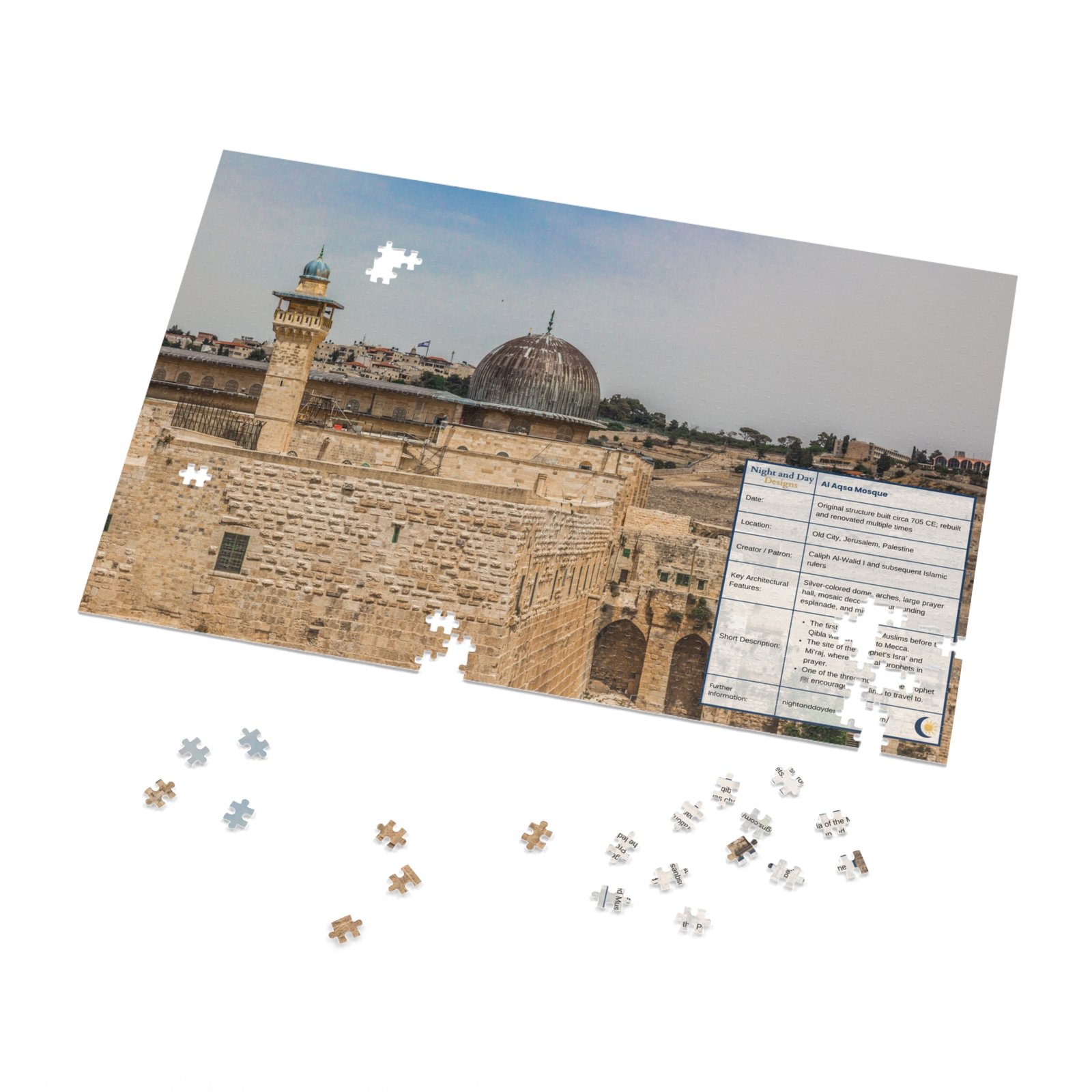 Masjid al-Aqsa Jigsaw Puzzle – Islamic Jerusalem Puzzle - Image 2