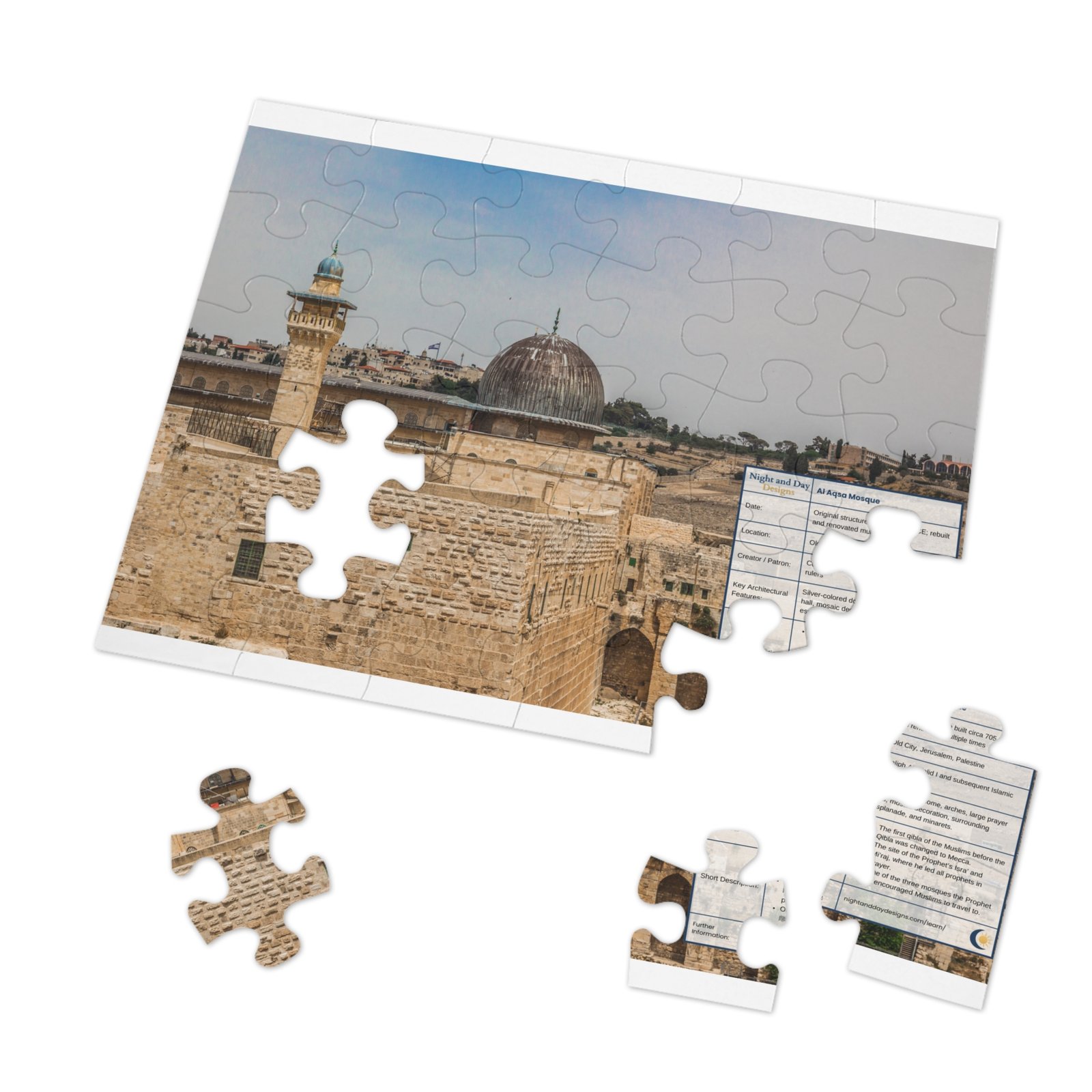 Masjid al-Aqsa Jigsaw Puzzle – Islamic Jerusalem Puzzle - Image 8