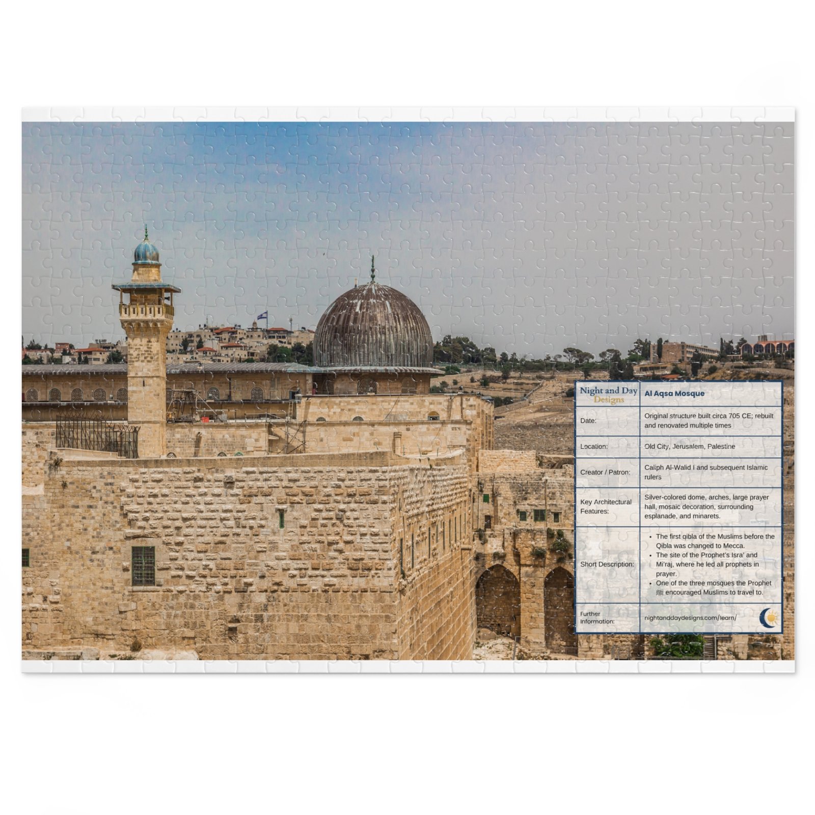Masjid al-Aqsa Jigsaw Puzzle – Islamic Jerusalem Puzzle - Image 4